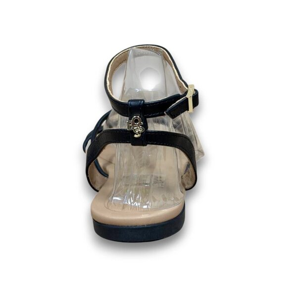 BOSS Millie Women's Black Leather Sandals US 7 (EU 37) MSRP $274 - Picture 9 of 10